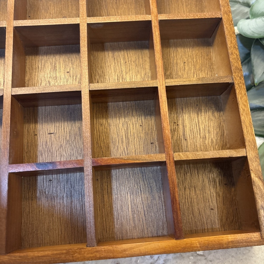 Wooden Miniature Display Shelf Shadow Box Wall Hanging Curio Organizer - Picture 9 of 16